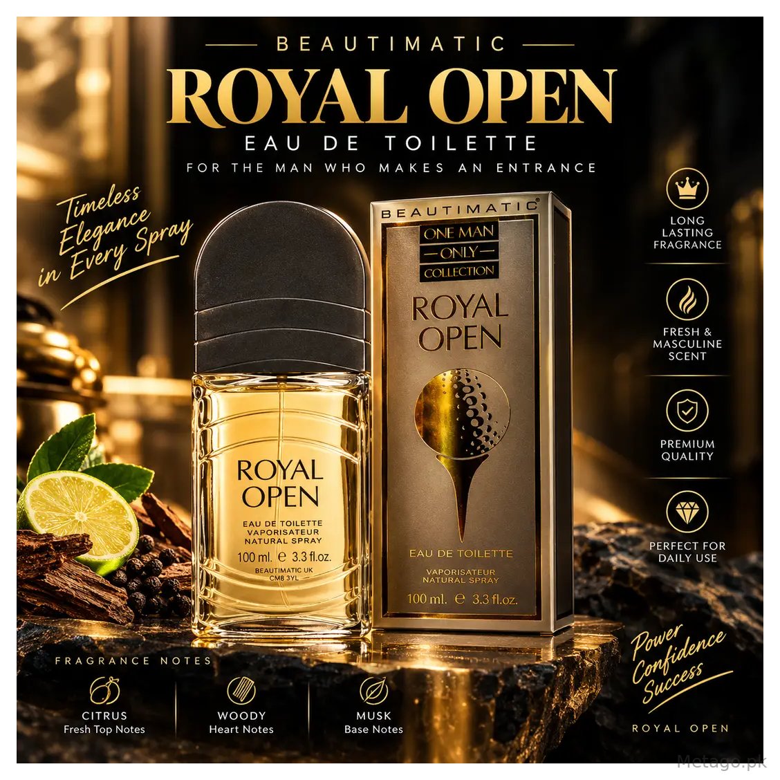 Royal Open Branded Mens Perfume 100ml