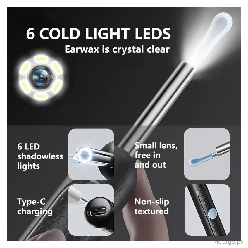 Smart Visual Ear Wax Cleaning Kit with HD Camera