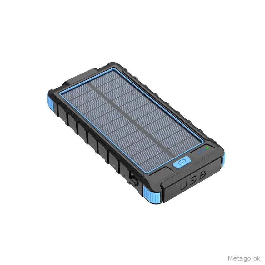 Solar Portable Power Bank with Compass