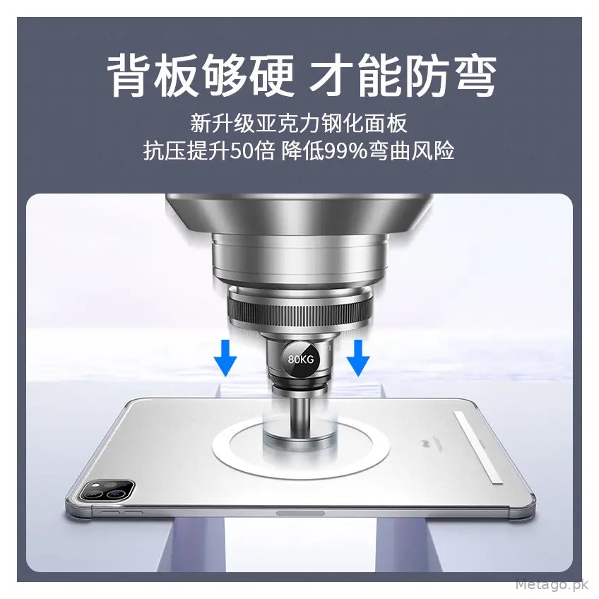 Suitable for Apple iPad Pro Magnetic Protective Case Rotating 11inch Air54Mini6 Tablet Case 12.9 Anti-Bending