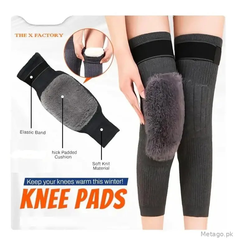 Unisex Wool Knee Warmer | Pack of 2