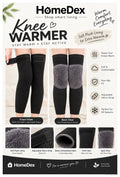 Unisex Wool Knee Warmer | Pack of 2