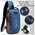 Water Resistant Anti Theft Crossbody Bag for Travel