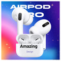 White Airpods pro 2 wireless