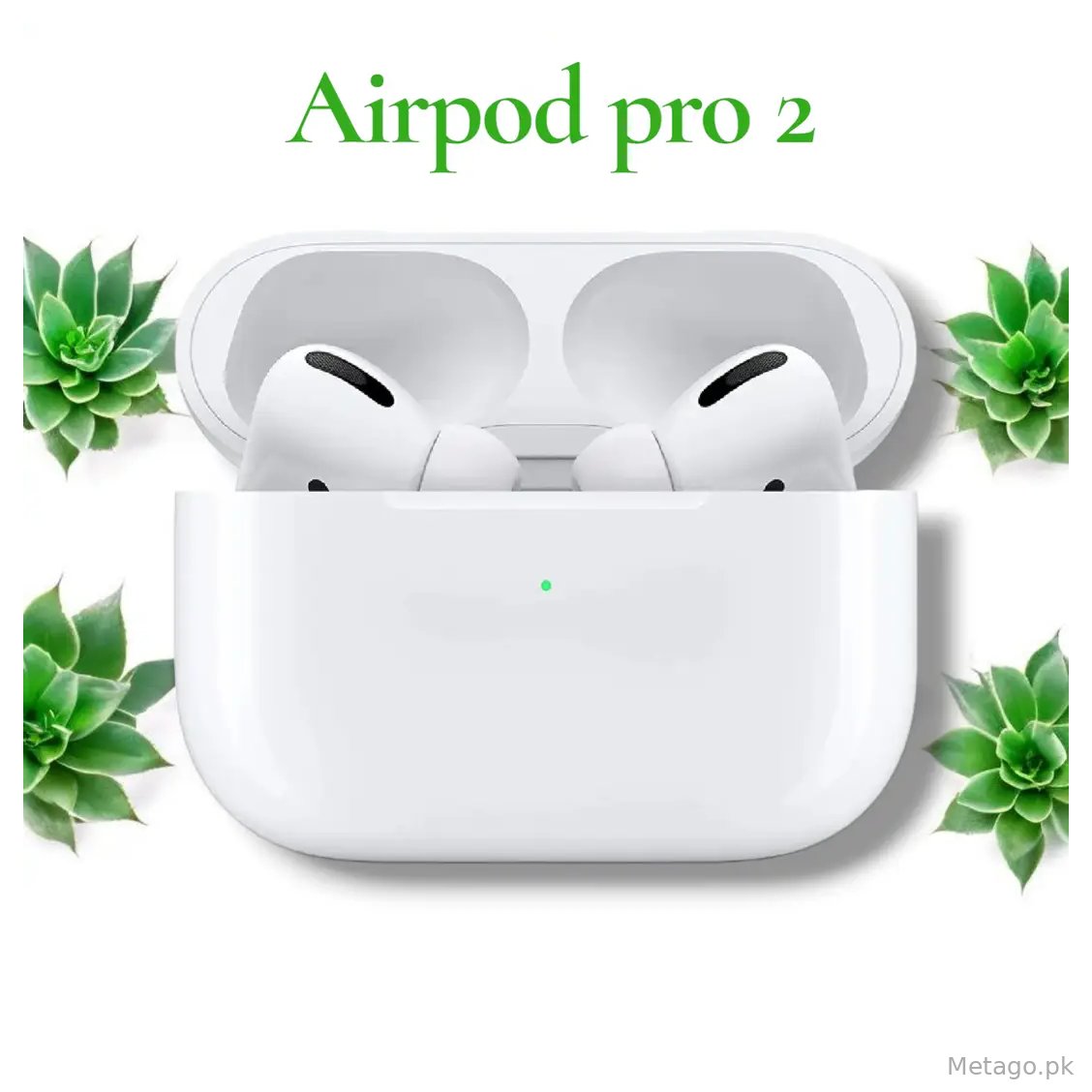 White Airpods pro 2 wireless