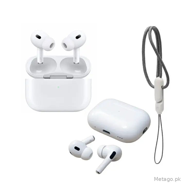 White Long-Lasting Battery With Fast Charge Earbuds