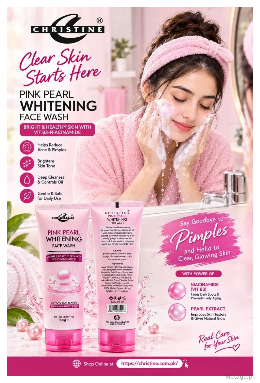 Whitening And Brightening Face Wash 100 g