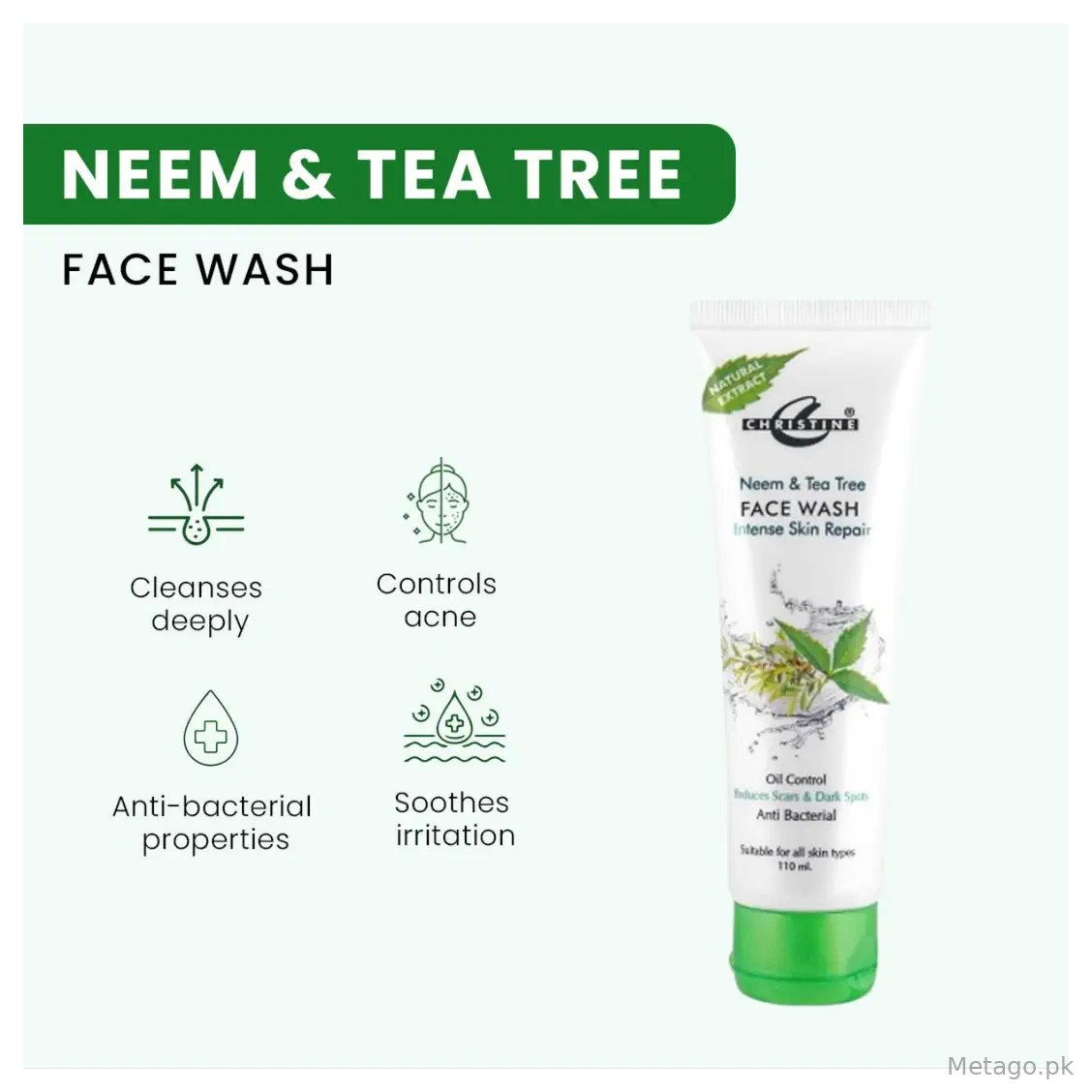 Whitening And Brightening Face Wash 100 Ml
