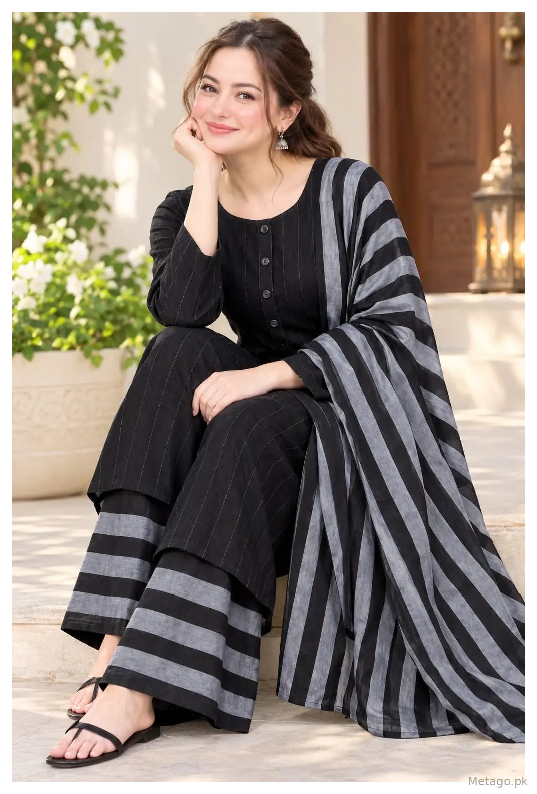 Winter Collection 3 Pcs Women's Unstitched Khaddar Stuff