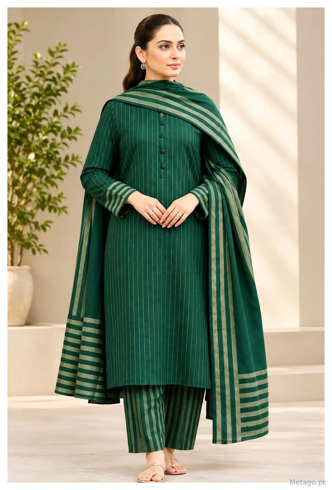 Winter Collection 3 Pcs Women's Unstitched Khader stuff