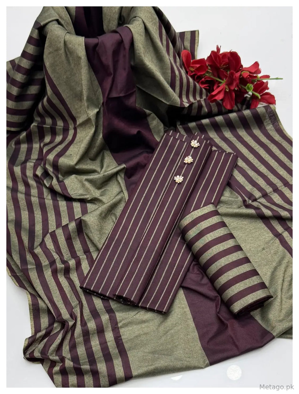 Winter Collection 3 Pcs Women's Unstitched Khader stuff