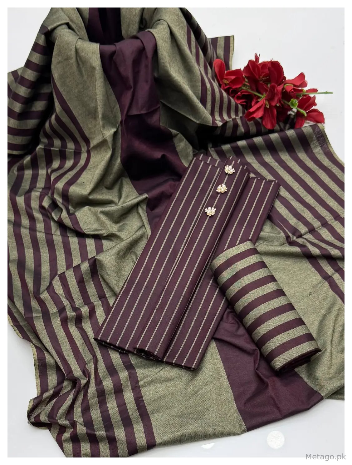 Winter Collection 3 Pcs Women's Unstitched Khader stuff