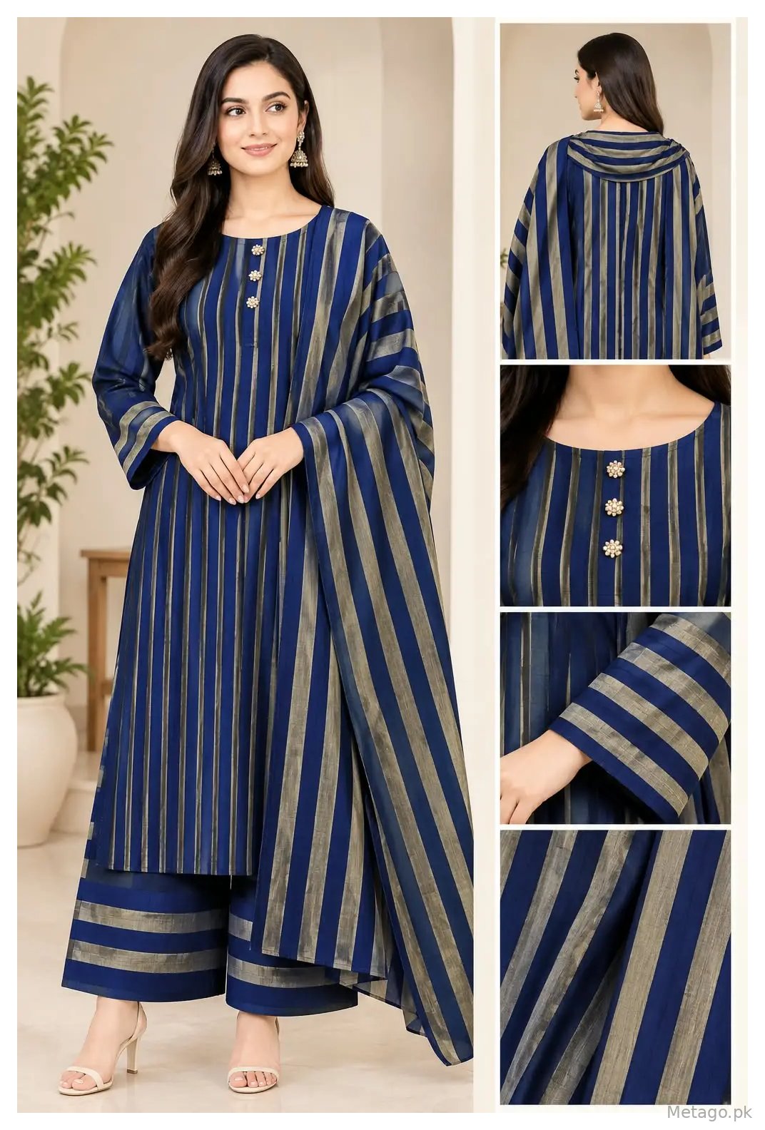 Winter Collection 3 Pcs Women's Unstitched Khader stuff