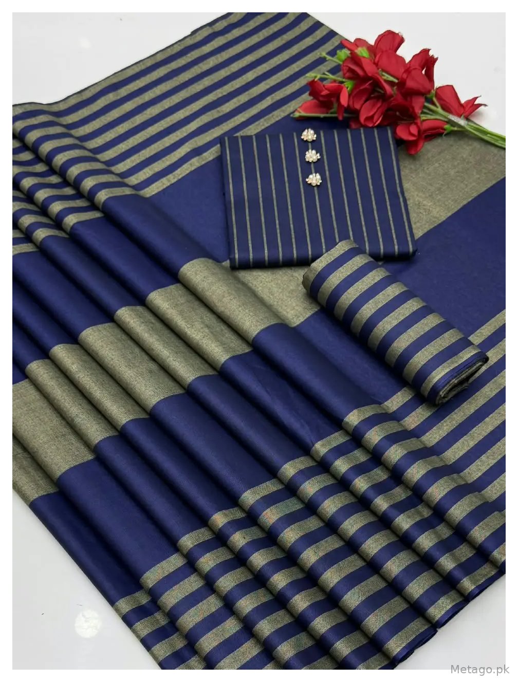 Winter Collection 3 Pcs Women's Unstitched Printed Suit